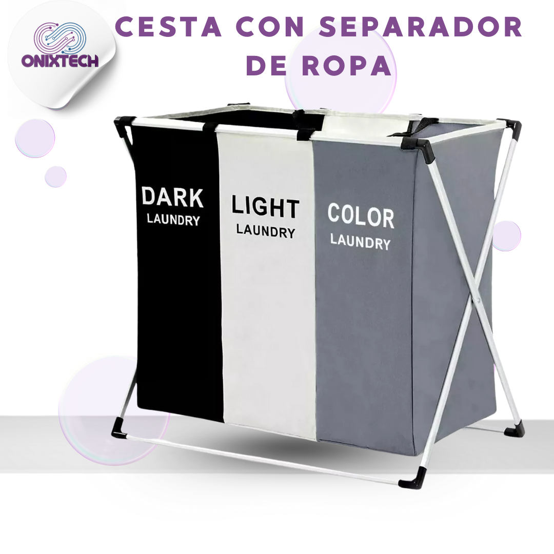 Miniatura 3 de CESTA CON SEPARADOR DE ROPA